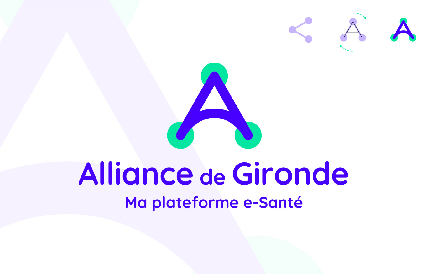 Alliance de Gironde - création de logo 